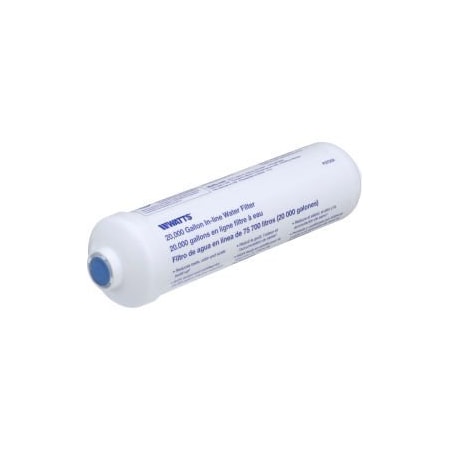 Watts Watts 20,000 Gallon Inline 10" Carbon Filter w/Fittings P55/50-F500318